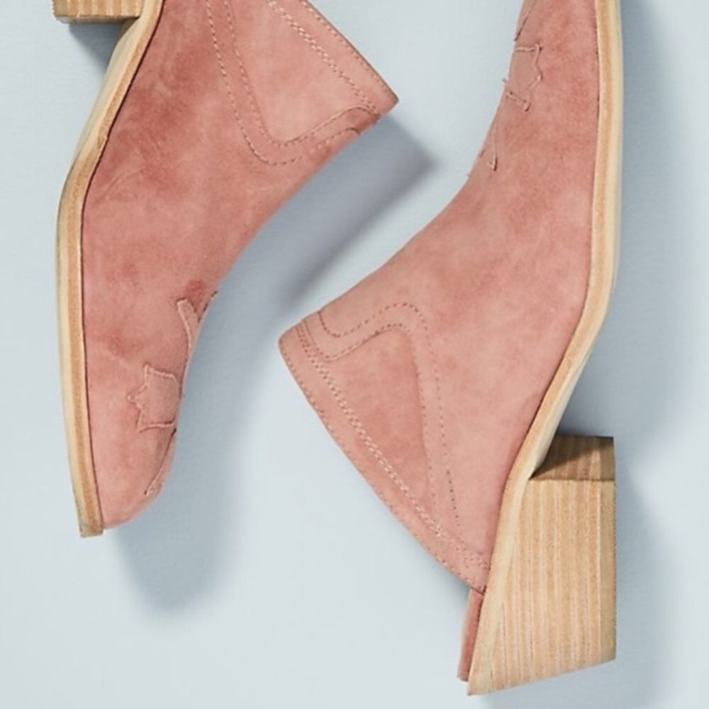 Anthropologie Silent D Lindsay Floral Mules